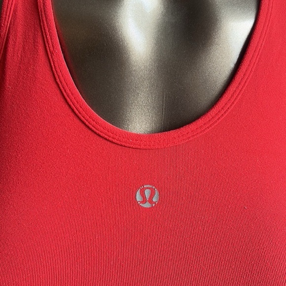 Red Lululemon Sports Bra Medium - Picture 2 of 4